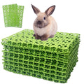 kathson 16PCS Rabbit Mat Plastic Cage Mat Floor Mats Bunny Hole Leak Water Pads for Pet Cats Dogs Hamster Rat Chinchilla Guinea Pig and Other Small Animals - size: 16 PCS