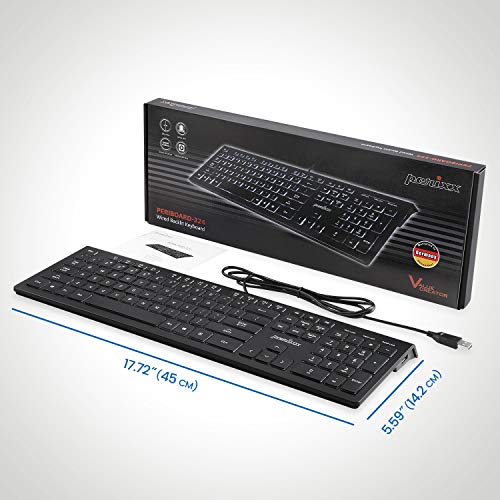 Perixx Periduo-605, Wireless Ergonomic Split Keyboard and Vertical Mouse Combo, Adjustable Palm Rest and Membrane Low Profile Keys, Black, US English Layout (11633) - style: Wireless