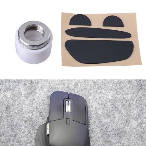 Scroll Wheel Set and Foot Pad Replacement Kits Compatible with Logitech MX Master Mouse