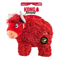 KONG Toughz Durable Plush Dog Toy - Long-Lasting Soft Chew Toy for Aggressive Chewers, Safe & Interactive for Dogs (Highland Cow) - style: Highland Cow