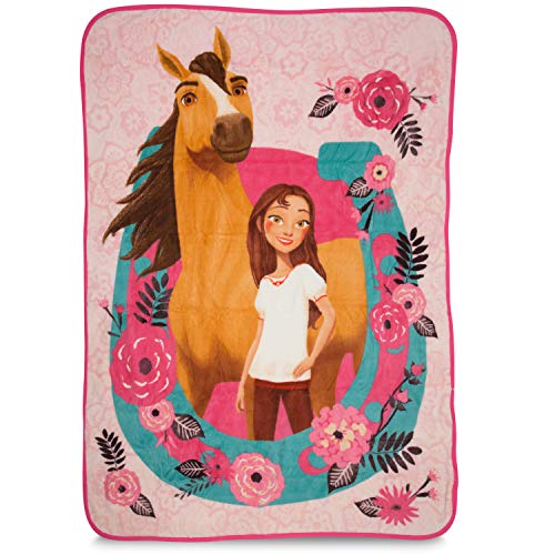 Franco Kids Bedding Super Soft Micro Raschel Throw, 46 in x 60 in, Spirit Riding Free - color: Spirit Riding Free, size: 46 in x 60 in