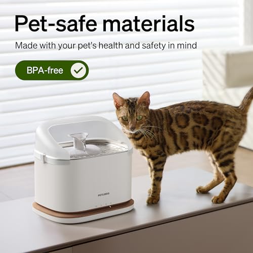 PETLIBRO Splash Shield for 3L Dockstream 2 Cat Water Fountain PLWF106 PLWF116 and PLWF305 Prevent Water Spills, Large top Radius, Easy to Remove & Clean - size: Splash Shield
