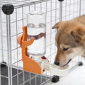 17oz Hanging Rabbit Water Bottle, No-Leak Automatic Pet Water Dispenser for Bunny, Guinea Pig, Chinchilla, Hedgehog, Ferret,Orange - color: Oranage
