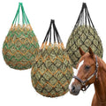 Slow Feed Hay Bags for Horses 3 Pack 2.3inch Hay Nets | For Sheep Goats, Slow Feeder for Stall & Trailer, For Sheep & Cattle, Sturdy