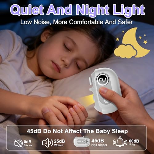 4 in 1 Electric Nail Clipper for Seniors, Automatic Nail Trimmer with Night Light & 9 Speeds Nail Polisher Fingernail Clippers for Women & Men Nail Grinder Files for Elderly - size: Beige