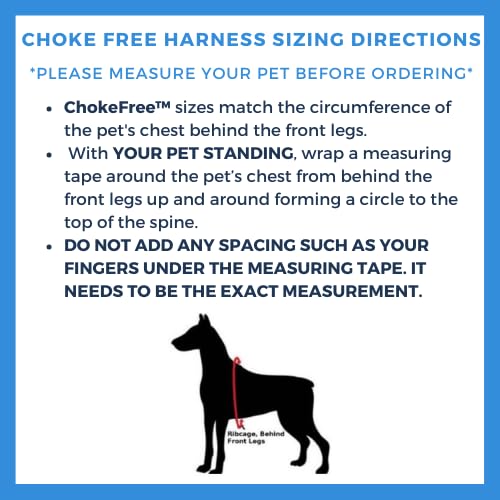 Velpro Mesh Pet Shoulder Harness Collar, 19"-20", Blue - color: Blue, size: Extra Large - 19"-20" Chest