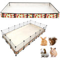 Guinea Pig Cage Liner，Washable Waterproof Oxford Cloth Cage Liners for Small Animals,Hamster Chinchilla Hedgehog Rabbit and Other Small Animals Not Include Cage(36x72 inches) - size: C&C 3x6(36x72 inches)