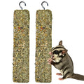 2PCS Sugar Glider Treats,Natural Eucalyptus Chew Sticks - Nutrition Crunch Treat with Egg Vegetables Leaves Oats Honey for Sugar Gliders - size: 2.65 Ounce (Pack of 2)