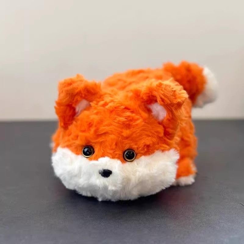 YUKOUQIAN Fox Dog Stuffed Animal Cute Plush Doll Toy 8 inch for Girls Boys Christmas (tranf Fox Dog) - style: tranf fox dog
