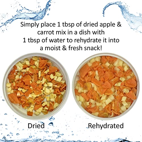 Hedgehog Treat Variety Pack - Healthy Natural Treat Sampler - Mealworms, Black Soldier Fly Larvae, Crickets, Apples, Carrots - Value Package