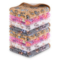 8PCS Soft Guinea Pig Bedding Blankets Washable Small Animal Fleece Cage Liners Reusable Pet Pee Pad Sleep Mat Pad Cover for Hamster Chinchilla Rabbit Hedgehog Dog Cat Essentials (16×24 Inch) - size: 24×16 Inch