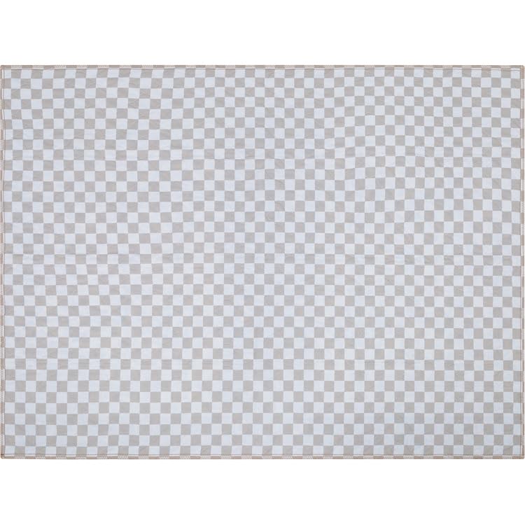 Lovewag Cat Litter Mat, Litter Box Mat, Taupe Checkers, 36x48, 2 Pack | Washable litter mat cover, kitty litter mat & cat mat for litter box, litter trapping mat, prevents tracking, multi-cat - color: Taupe Checkers, size: 36x48 inches (Pack of 2)