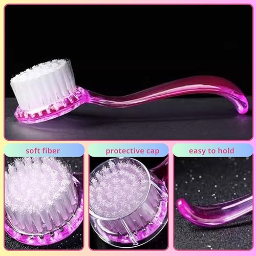 Hamster Calming Bite Proof Gloves and Grooming Brush Set, Hamster Bite Resistant Gloves Massage Brushes, Anti-Bite Glove Grooming Supplies For Small Animals Rabbit Rat Sugar Glider (Pink) - color: Pink