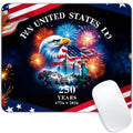 Eagle and Flag Mousepad Non-Slip Rubber Base Mouse Pads for Computers Laptop - color: Eagle and Flag