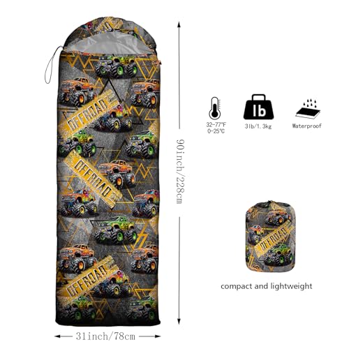 AILONEN Mermaid Scales Print Camping Sleeping Bag,Lightweight & Waterproof,3 Season Warm & Cool Weather,Portable Bags for Girls Women Travelling,Outdoors - color: H46