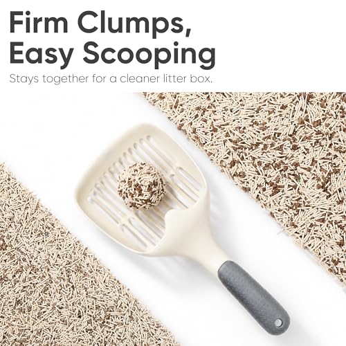 FUKUMARU Tofu Cat Litter, Applewood Blend, Clumping, Odor Control, 12 lb | Applewood Blend, Natural Odor Control, Firm Clumping, Easy Scooping, Low Dust - color: 12lbs, 6lb x 2 Bags