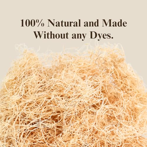 Aspen Wood Excelsior, Fine Cut, Small 2-Pack | Natural Aspen Wood Excelsior for Crafts & Animal Bedding, Cages, Soft & Absorbent, Dye-Free, Family Owned, USA Made