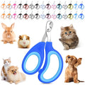 MAQUITA 30 Pcs Cat Nail Clipper Pet Claw Trimmers for Kitten Puppy Pet Nail Cutter Claw Care for Cattery Cat Breeders Groomers and Veterinary clinics (15 Colors)