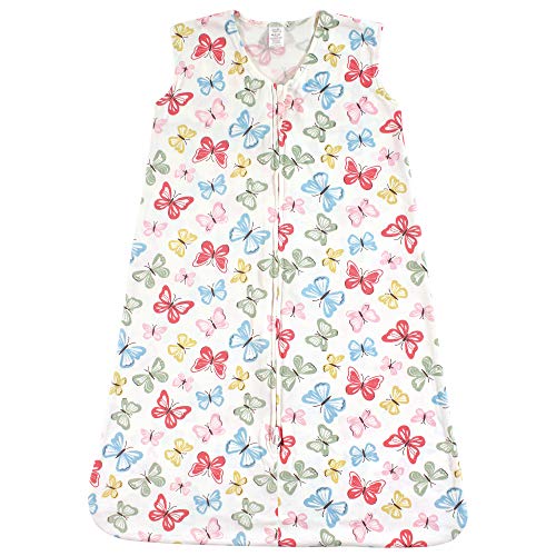 Touched by Nature Unisex Baby Organic Cotton Sleeveless Wearable Sleeping Bag, Sack, Blanket, Butterflies, 6-12 Months - color: Butterflies, size: 6-12 Months