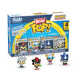 Funko Bitty POP! 4 Pack: Sonic the Hedgehog - Shadow | Official Merch - Tiny 0.9 inch Figures with Display Shelf - Cake Topper, Party Bag and Stocking Filler Gift