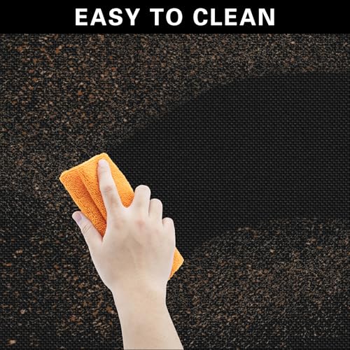 Waterproof Pet Playpen Mat, Reusable Cage Liner, Animals Habitat Protection | 2 Packs, 59"x39", Black Cage Liners for Hamsters, Ferrets, Guinea Pig, Rabbits, Bunny, Birds, and Other Small Animals - color: Black (2 pcs), size: 59" x 39"