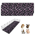 2 Pack Waterproof Guinea Pig Cage Liner, 24" x 72" Washable Reusable Guinea Pig Liner, Super Absorbent Leak-Proof Pet Pee Pad Mats for Guinea Pigs Rabbit Chinchilla Bunny Hamster - size: 24*72 inch 2pack
