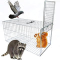 Animal Trap Cage Pigeon Squirrel Racoon Outside Trapping Live Small Animal Bird Trap Cage - size: 23.6"*11.8"*11.8"/Medium
