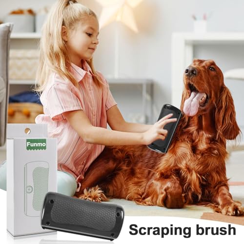 Deshedding Pet Brush, Deshedding Brush for Indoor Cats, Dogs, Pet Hair Remover Comb for Short Long Hair, Easy Clean Pet Grooming Tool for Shedding Control