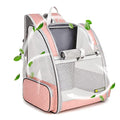 Texsens Innovative Traveler Bubble Backpack Pet Carriers for Cats and Dogs - color: Mesh Pink