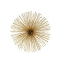 Modern Day Accents 5050 Pilluelo Urchin Large Gold Sphere, 10" D - color: Gold, size: Large