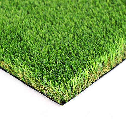 10ftx5ft Artificial Grass Fake Deluxe Synthetic Thick Lawn Pet Turf Perfect for Indoor/Outdoor Landscape, 5 ft x 10 FT (50 Square FT), Green - size: 5 ft x 10 ft (50 sq. ft)