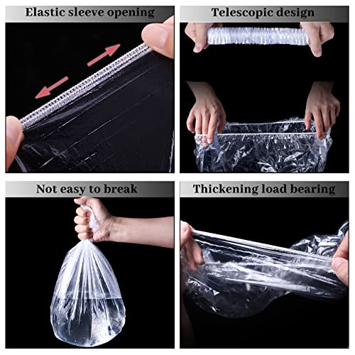 BNOSDM 100 PCS Disposable Rabbit Cage Liner Plastic Guinea Pig Cage Bedding Hamster Litter Pan Bags Universal Toilet Film for Bunny Chinchilla Ferret Hedgehog Small Animals (47") - color: Transparent-100 Pcs
