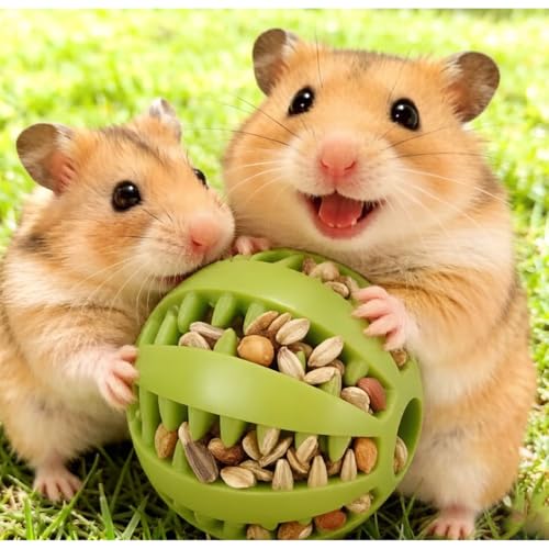 2Pcs Pet Foraging Feeder Chew Toys & Mat for Hamster Bird Guinea Pig Rat | Hamster Toys Slow Chew Feeder for Parakeet, Lovebird, Rabbit, Cage Accessories for Small Animals, Rat Enrichment Toys