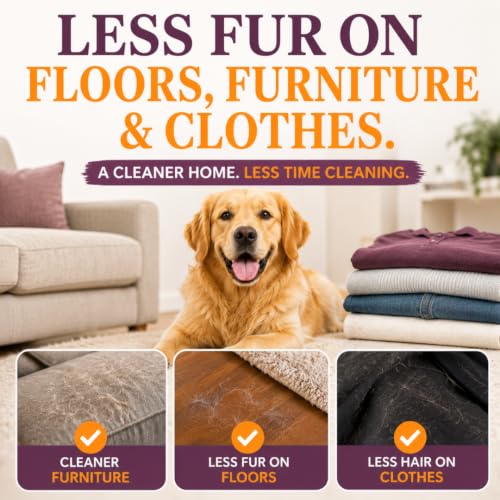 SleekEZ Dog Brush for Shedding | Patented Deshedding Dog Brush | Pet Hair Remover for Short, Medium & Long Coats | Made in USA | 5 Inch - style: Dog Brush
