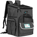 PetAmi Dog Backpack Carrier, Airline Approved 4-Way Entry Cat Backpack Carrier, Ventilated Mesh, Collapsible Pet Carrier for Small Puppy, Kitten, Hiking, Travel Car, Vet, up to 18 lbs, Charcoal Gray - color: Charcoal