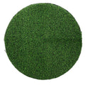 Angoily Artificial Grass Placemats Round, 19.7 Inch Faux Turf Table Decor | Round Faux Grass Centerpiece Mat for Weddings, Parties, Banquets, Golf Themes and Indoor or Outdoor Tables