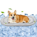 Papettly Pet Dog Cooling Mat 35“x19” Reversible Cooling Pad for Dogs and Cats, Comfort Ice Silk Cotton Summer Dog Bed Outdoor Indoor Washable, Ideal for Kennel Sofa Floor Car Seats - size: 35x19 IN