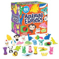 Peaceable Kingdom 60 Animal Erasers for Kids Party Favor Pack | 60 ready-to-give favors for the whole class.
