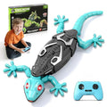KETIEE RC Wall Crawler Gecko: Wall Climbing Gecko Toy for Kids, Remote Control Climbing Lizard with Led Glowing Eyes, Rechargeable Floor Ceiling Crawling Robot Prank Toy, Gift for Boy Girl 3+Years Old