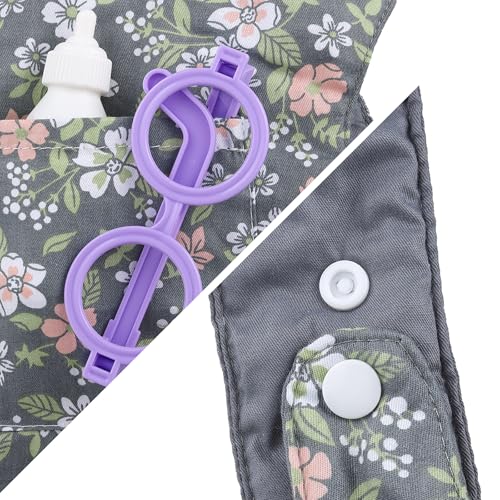 GAGAKU Baby Doll Carrier for Toddlers, Kids Toy Reborn Dolls Carrier for Little Girls, Baby Dolls Accessories - Gray - Leaf - color: 6_gray