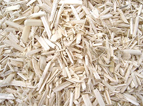 French Hemp Bedding 44lb — Chicken Coop & Horse Stall Bedding | Ultra Low Dust, Odor Control, Deep Litter Ready | Premium Hemp Shavings for Chickens, Horses, Rabbits & Small Animals - size: Pack of 1