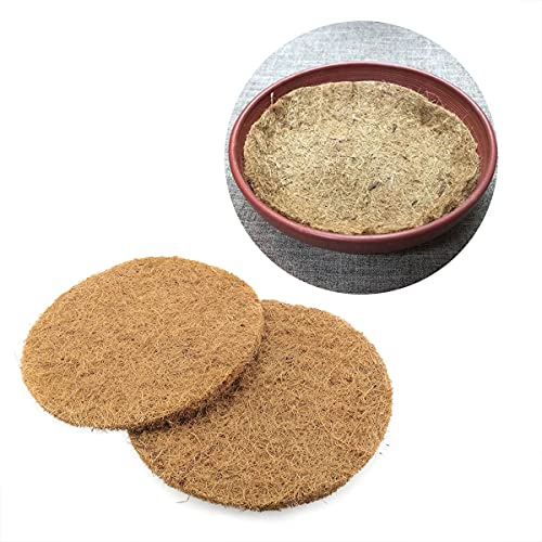 4pcs Breathable Dry Grass Mattress 215x10mm Bird Nesting Pads Natural Fiber Parrots Breeding Nests Bird Eggs Mat for Birds