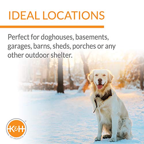 K&H Heated Pad Cover, Lectro-Soft Large Outdoor Dog Bed Replacement Cover | Fits K&H Lectro-Soft Large Beds (Heated Bed Sold Separately), Machine Washable Fleece Cover, 36x25in - size: Large 36 X 25 Inches