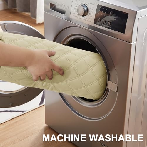 Eterish Reusable Washable Pee Pads for Dogs Large/Extra Large 36'' x 41'' 2 Pack, Absorbent Pet Puppy Dog Training Pads Non-Slip, Waterproof Whelping Potty Pads for Dogs Leak-Proof - color: Beige, size: 2 Pack (36"x41")