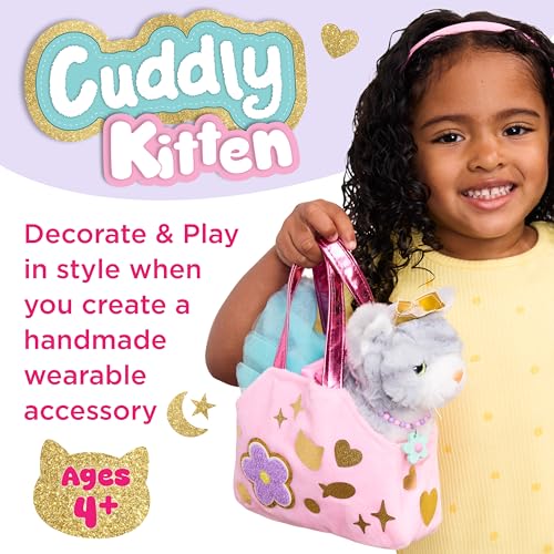 Creativity for Kids Cuddly Kitten Kit, Adopt & Accessorize Your Pet - style: Cuddly Kitten
