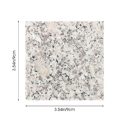 TEHAUX Marble Cooling Slab 3.5 Inch Pet Cooling Pad for Small Animals Hamsters Chinchillas Rabbits Guinea Pigs Summer Heat Dissipation Bed