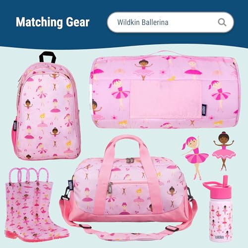 Wildkin Reusable Food Container for Kids – Airtight, Leak Resistant, Dishwasher Safe - Ballerina - color: Ballerina