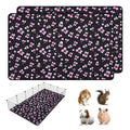 2 Pack Waterproof Guinea Pig Cage Liner, 36" x 60" Washable Reusable Guinea Pig Liner, Super Absorbent Leak-Proof Pet Pee Pad Mats for Guinea Pigs Rabbit Chinchilla Bunny Hamster - size: 36*60 inch 2pack