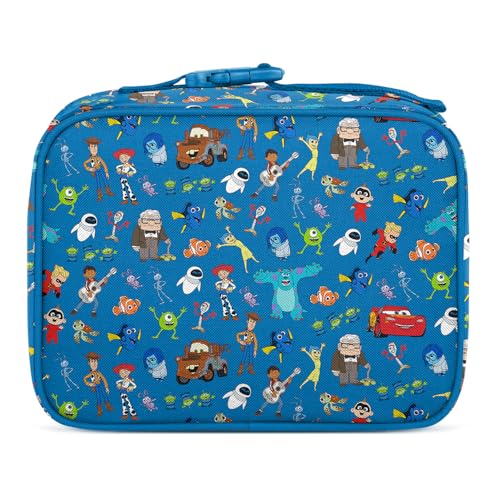 Simple Modern Disney Pixar Kids Lunch Box & Insulated Lunch Bag for School | Hadley Cute Lunch Box for Girls, Boys, Toddlers | Fits Bento Box, Lunch Containers | Small Lunch Bag | Pixar Mashup on Blue - color: Disney: Pixar Mashup on Blue