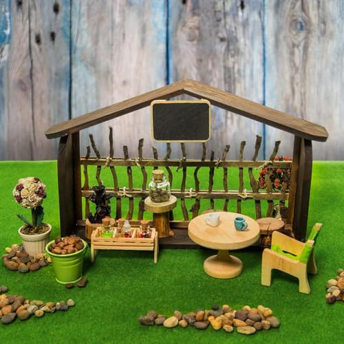 KISEER 6 Pack Fairy Garden Grass 6 x 6 Inches Miniature Artificial Craft Grass for Dollhouse Ornament DIY Decoration - size: 6 Pack 6 x 6